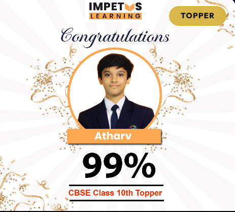 Atharv - CBSE Class 10 Topper